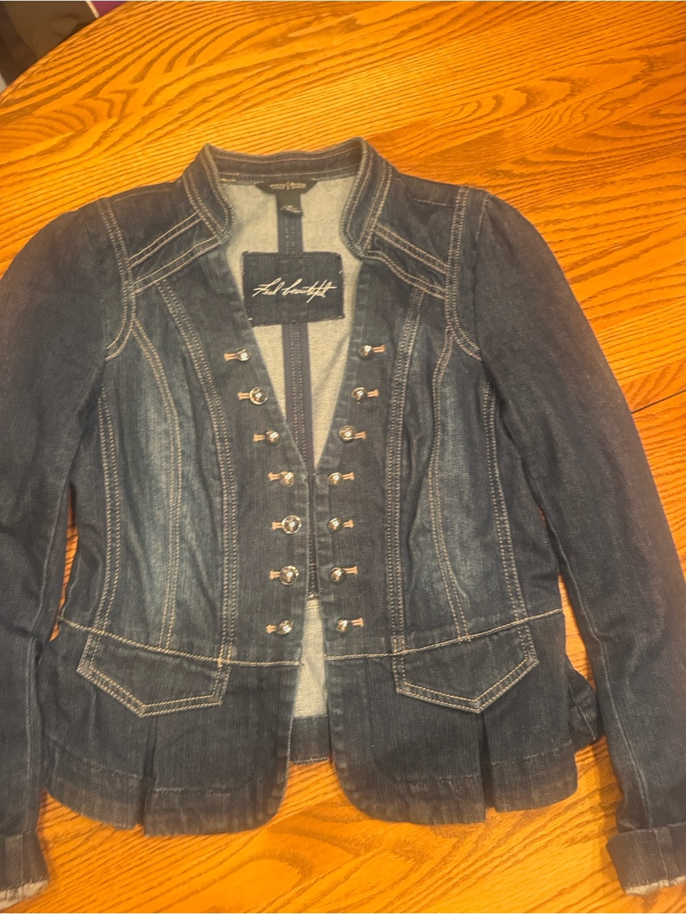 White House Blavk Market Jean Jacket